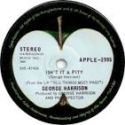 45cat - George Harrison - My Sweet Lord / Isn't It A Pity - Apple ...