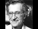 Noam Chomsky goes over list of