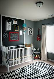 Colorful nursery décor with an artistic touch
