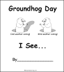 Groundhog Day coloring page