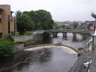 Fish counter, Omagh. It is down river from the new footbridge over the river - via Daymix