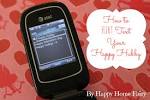 How to Flirt Text Your Happy Hubby | Happy Home Fairy