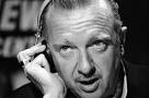 Journalist Walter Cronkite