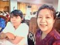 Kyaw Zin Wai's wife, Tin Nwe Oo with daughter, Terry with son & daughter, ... - re04_23