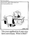 NARCOLEPSY Cartoons and Comics