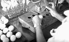 File:Researcher injecting smallpox into chicken eggs--Bangledesh ...