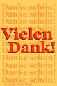 German E-Cards: Danke schön! - Thank you! (