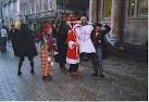 Entertaining the Christmas shoppers in one of the old Five Boroughs of the - via Daymix