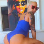 Amber Rose twerks in honor of Wiz Khalifia - NY Daily News