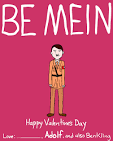 Dictator and Famous People Valentine Day Cards by Ben Kling.