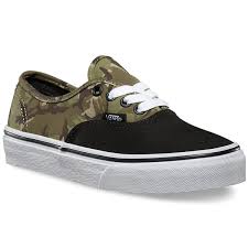 Vans Authentic 2 Tone Camo Shoes