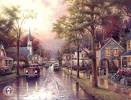 Hometown Morning by Thomas Kinkade 1-