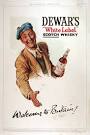 1951 Dewar's Scotch Whiskey Classic Vintage Print Ad