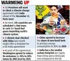 Obama wants to clinch climate change deal with India during his.