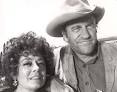 Ruth Roman and James Arness