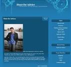 Blog Website Design with Twitter Feed for NYC Dating Coach