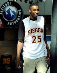 Sierra High School\u0026#39;s Wesley Gordon walks on to the stage during press conference announcing the participants for next month\u0026#39;s The Show All-Star games. - 20120307_075038_08dcsgor_300