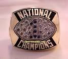 NATIONAL CHAMPIONSHIP RING