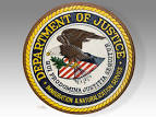Department of Justice Plaque