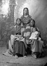 American Indians : Gros Ventre Women and Child 1880