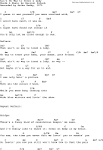 Song lyrics with guitar chords for Ain't No Way To Treat A Lady ...