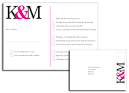 Wedding RSVP example designs
