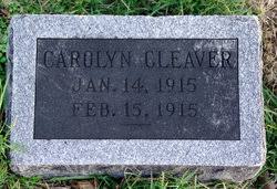 Carolyn Cleaver (1915 - 1915) - Find A Grave Memorial - 7959502_132538107582