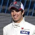 El mexicano <b>Checo</b> P&Atilde;&copy;rez, con Sauber, marc&Atilde;&sup3; el mejor tiempo de la <b>...</b>