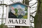 SJ7838 : Village sign - via Daymix
