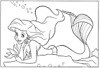Little Mermaid Coloring coloring page
