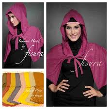 Hazel Cape Kerudung Capuchon Brokat Model Terbaru | Grosir Jilbab ...