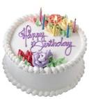 Big birthday cake for special birthday - Wedding Cake