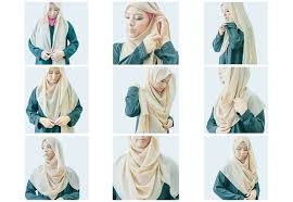 Tutorial Selendang Beralun Yang Menutup Aurat dan Menawan - Zolace ...