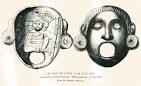 Pic 12: 'The inside and outside of an Aztec mask' in Henry Christy's ... - 454_12_2