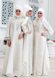 white color bridal wedding long abaya | Weddings Eve