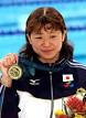 Swimmer Mayumi Narita, winner of six gold medals at the Palalympics. - narita