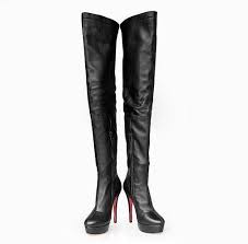 Sell Women knee boots ankle boots ladies long boots black