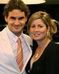 Roger Federer und Mirka Vavrinec