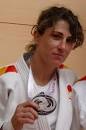 Cecilia Blanco con la plata
