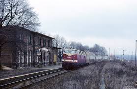 Am 04.02.1992 fotografierte Martin Rese die DB 228 - Unstrutbahn.
