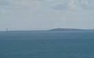 Lighthouse Island, the larger of the two Copeland Islands, spans two grids, - via Daymix