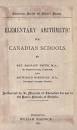 Elementary arithmetic for Canadian schools (Open Library)