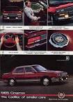 Cadillac Cimarron - Vintage Car Ads