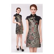 gaun pesta wanita model shanghai D1059 - Moro Fashion