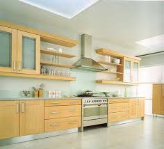 Bright wooden furniture