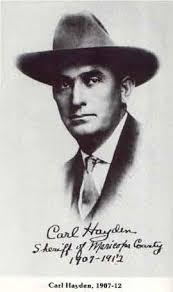 Carl Hayden Phoenix, at that time, was a raw frontier town of some 10,000 residents, its unpaved streets a sea of mud during the rainy season, hot and dusty ... - CarlHayden2