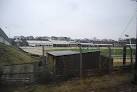 near to Ouston, County Durham, Great Britain. Stadium by the East Coast Main - via Daymix