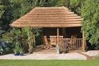 Thatched Garden Gazebo :: African Thatch Wooden Garden Gazebos And ...