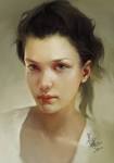 euclase: girl portrait by