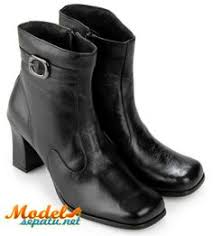 Sepatu Boot Wanita Rosemary Hitam Kulit Asli | Model Sepatu ...